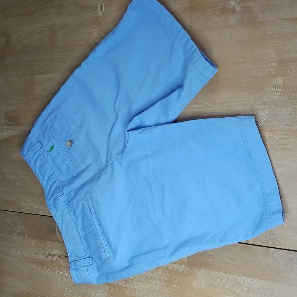 POLO Ralph Lauren Boys Shorts, size 10, flat front, Blue